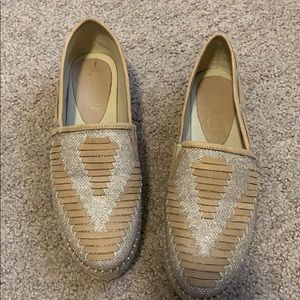 Steven by Steve Madden espadrille style loafers